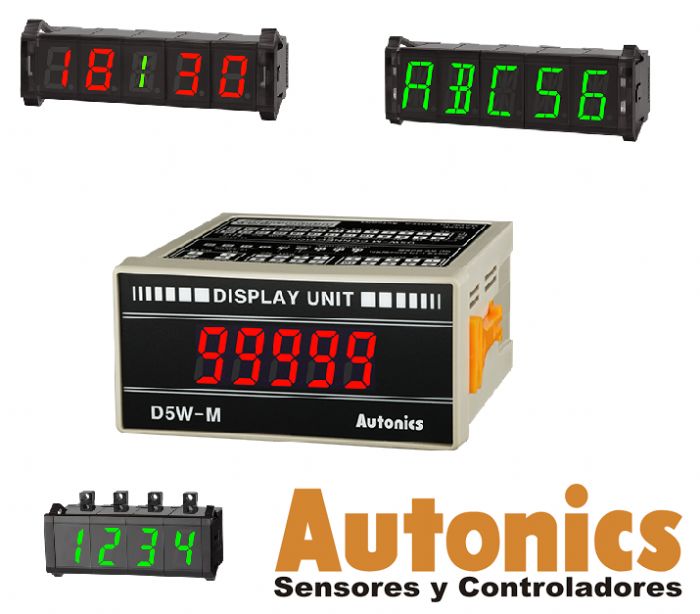 UNIDADES DE DISPLAY DIGITAL